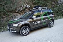 Skoda Euro Trek 2015: Vor dem Start ins Gelände.  Foto:Auto-Medienportal.Net/Skoda